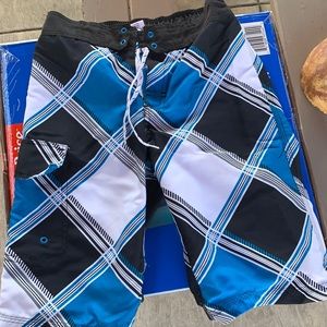 Kids swimming trunks.